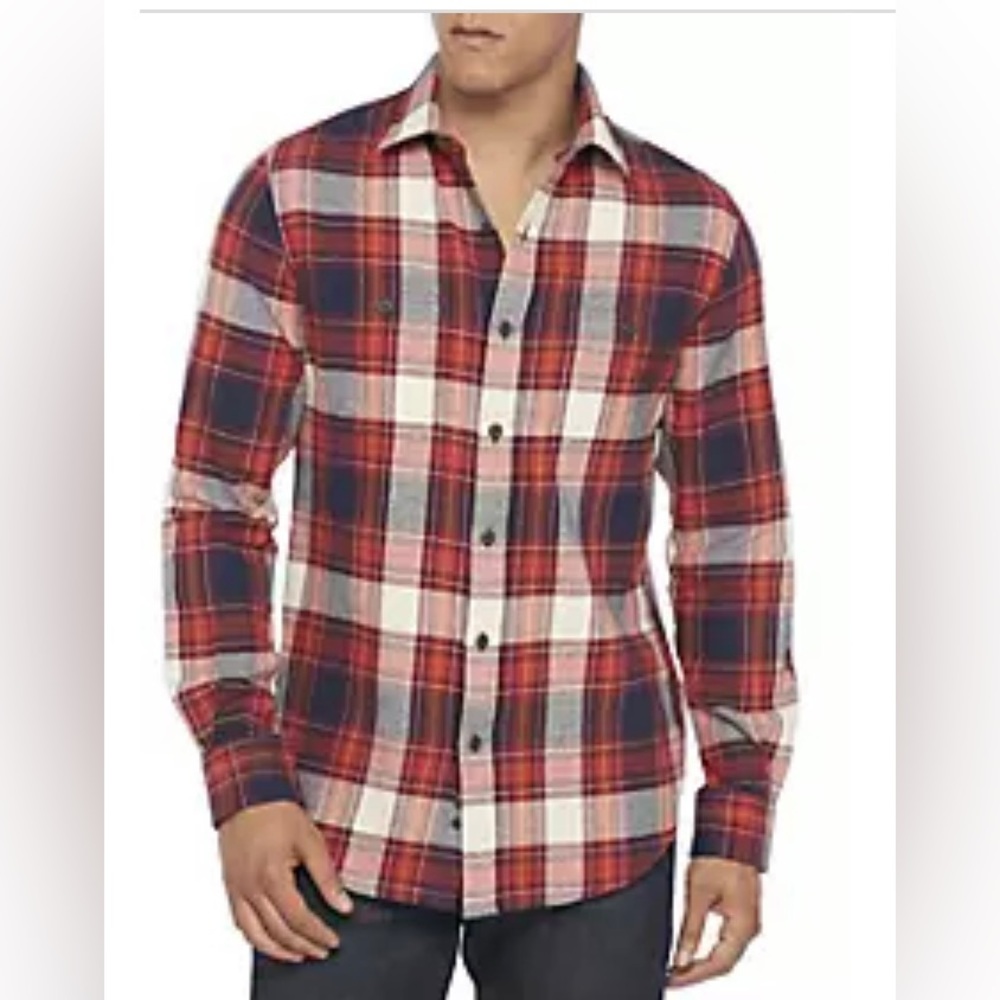 True‎ craft, southern design men’s XXL long sleeve flannel plaid shirt